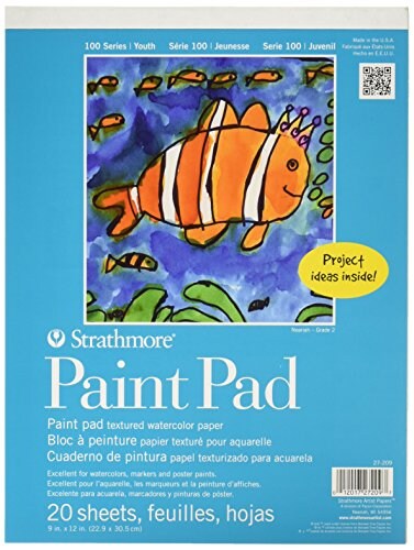 Strathmore (27-209 100 Series Youth Paint Pad, 9 by 12&#x22;, 20 Sheets