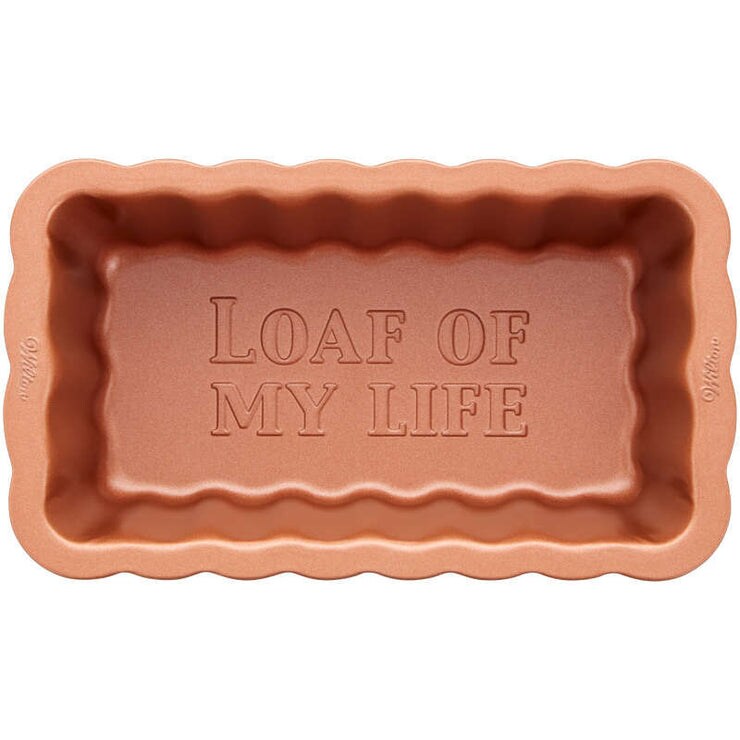 8Inch Copper Scalloped Loaf Pan Michaels