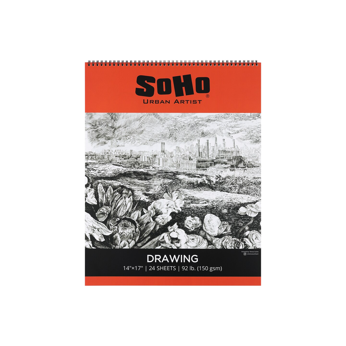SoHo Soft Cover Drawing Pads - Assorted Sizes