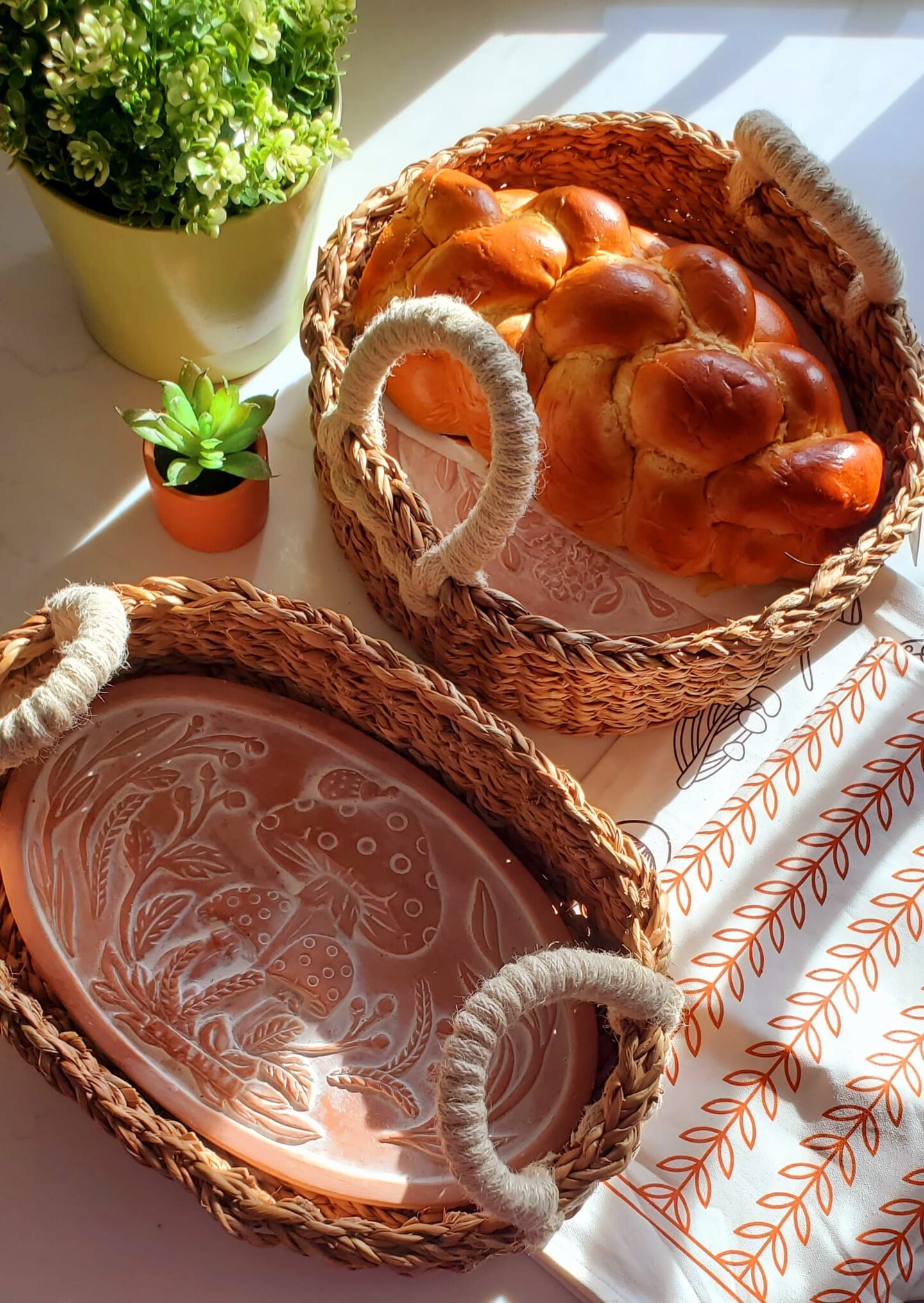 Bread Warmer  Handmade Terracotta