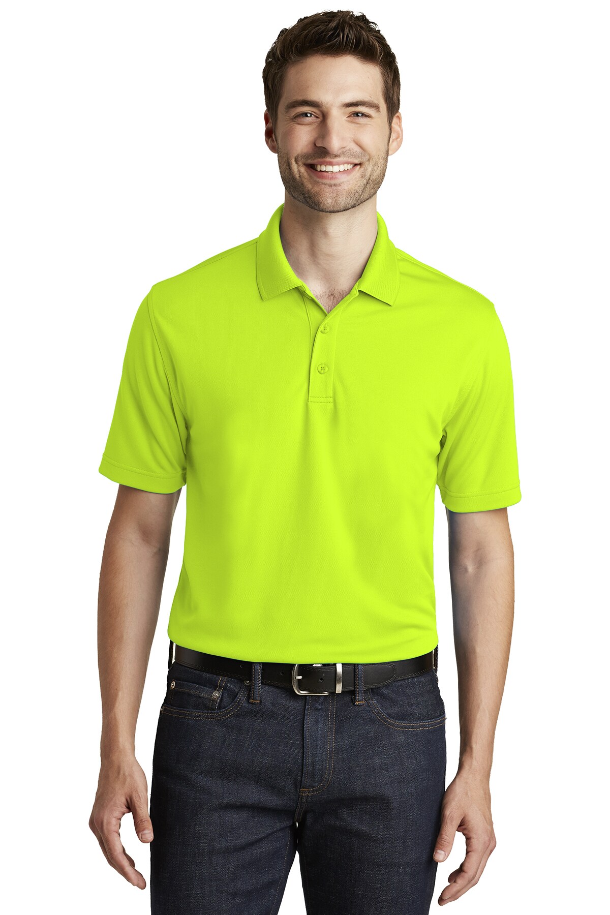 Piqué mesh 2024 polo shirt