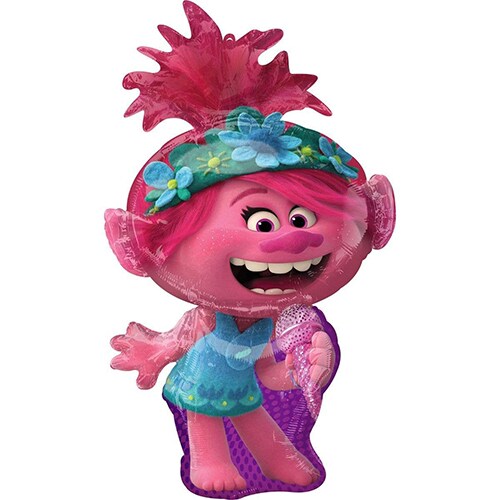 Trolls 2 Poppy Birthday Foil Balloon - 37&#x22;