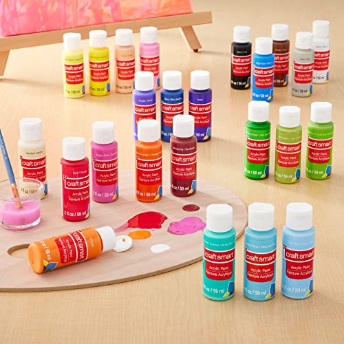 Craft Smart Acrylic Paint 24 Piece Set