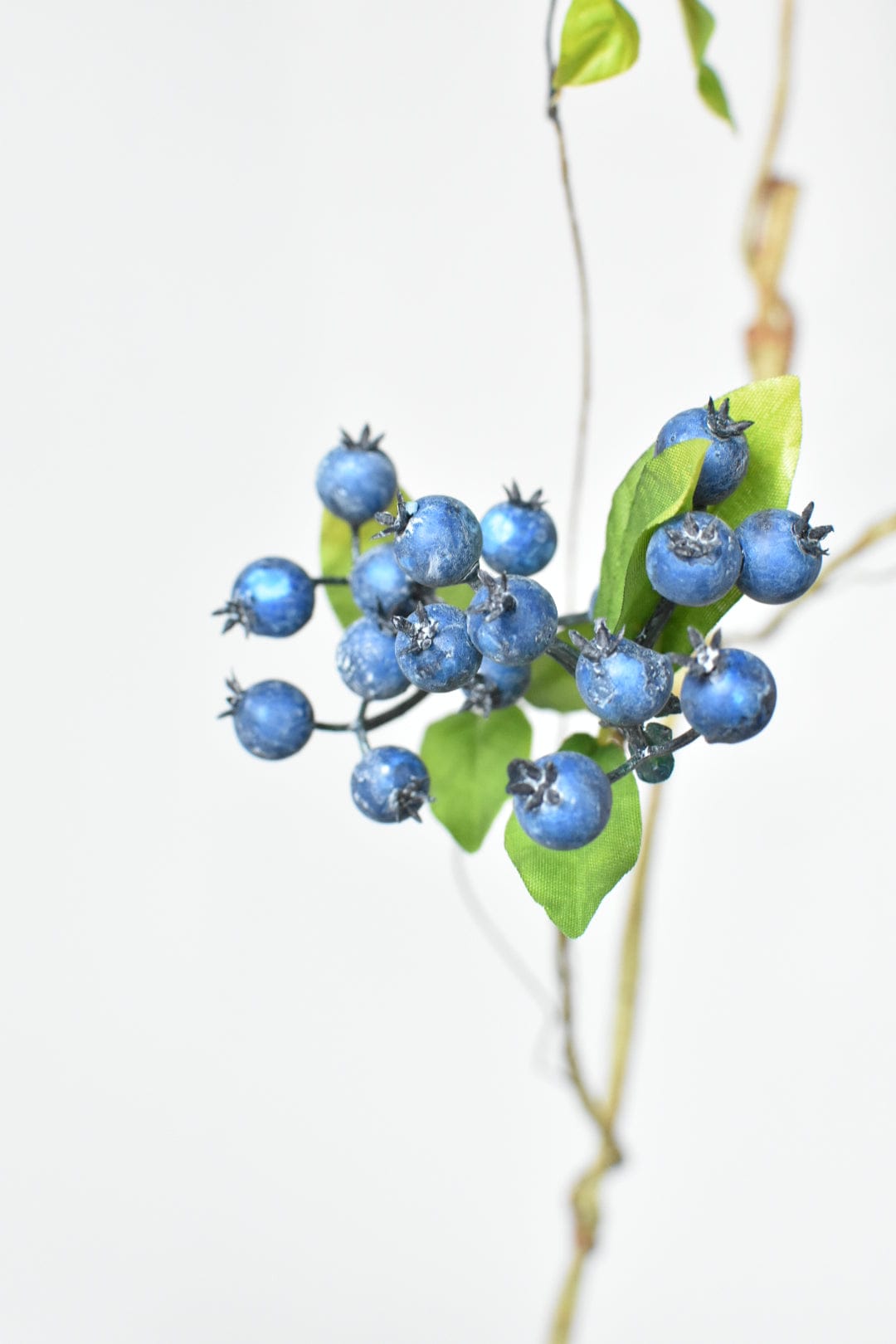 42&#x22; Faux Blue Berry Stem Vine