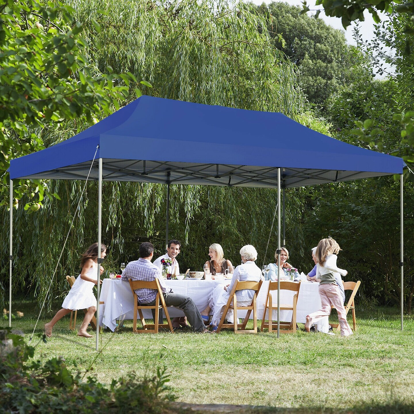 Adjustable Folding Heavy Duty Sun Shelter with Carrying Bag