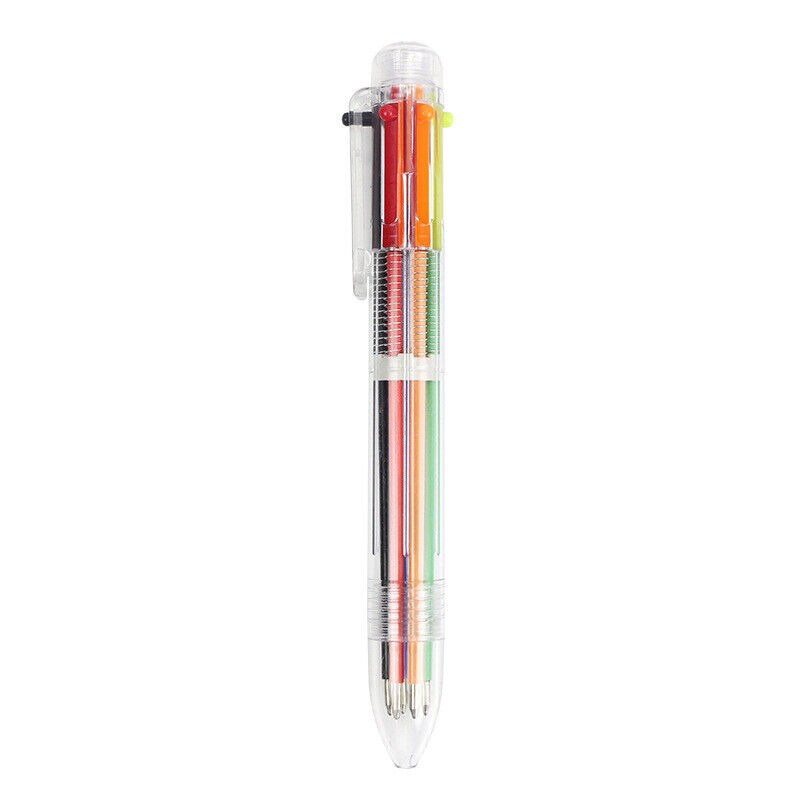 Kitcheniva 10 Pcs Multi Color 6 In 1 Ballpoint Pens