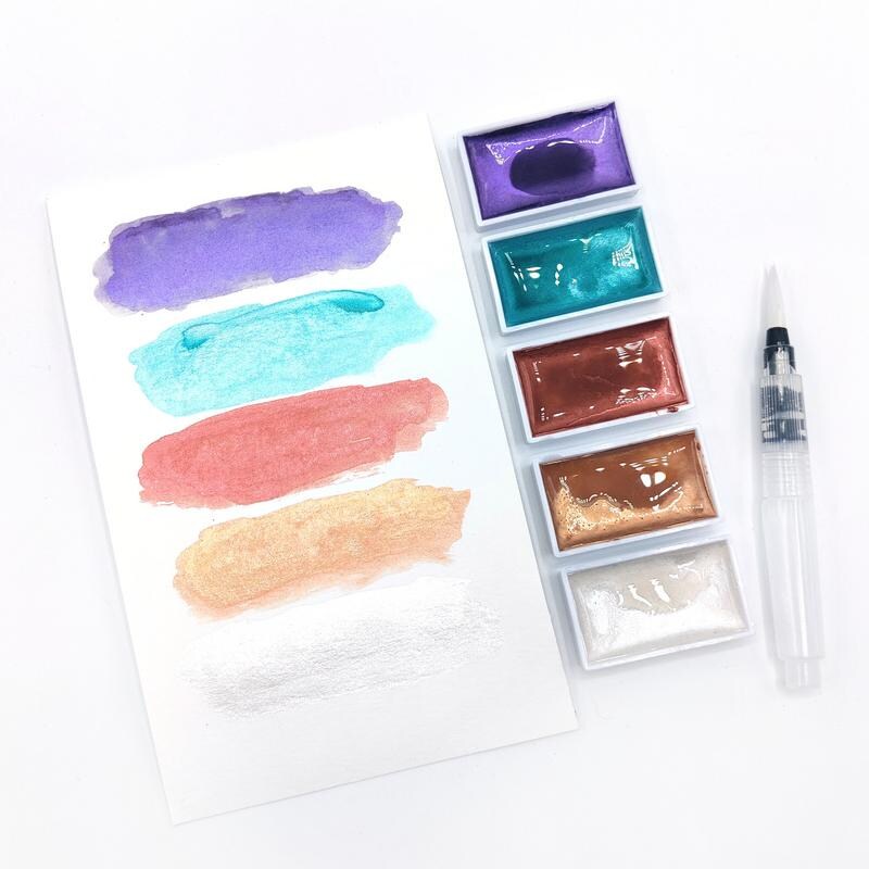 Hidden Gems Cosmic Watercolor Set - Where To Next? - Vicki