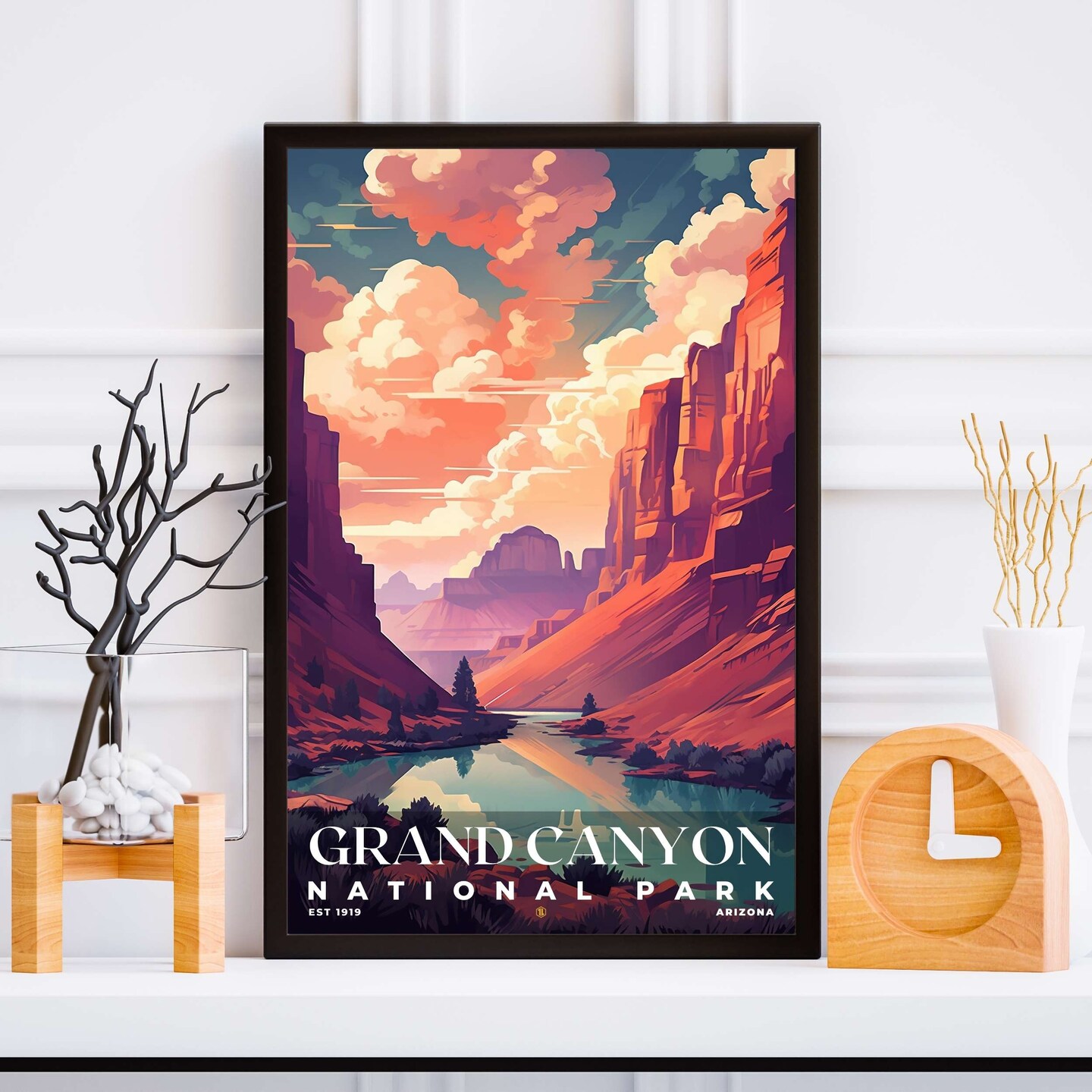 Grand Canyon National Park hot Photographic Giclee Print (12x18) / Arizona