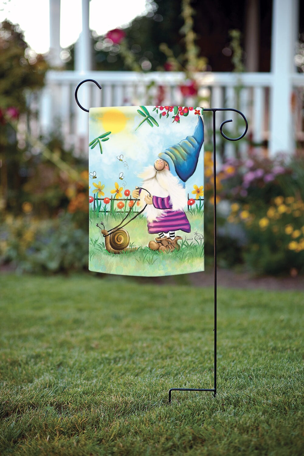 Slow Mow Decorative Spring Flag