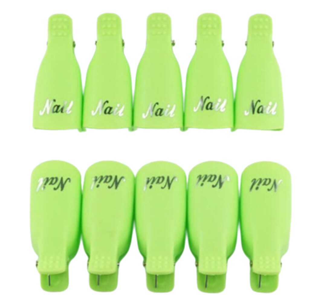 Kitcheniva Silicone UV Gel Polish Remover Wrap Soak Off Cap Clip Nail Art Tool
