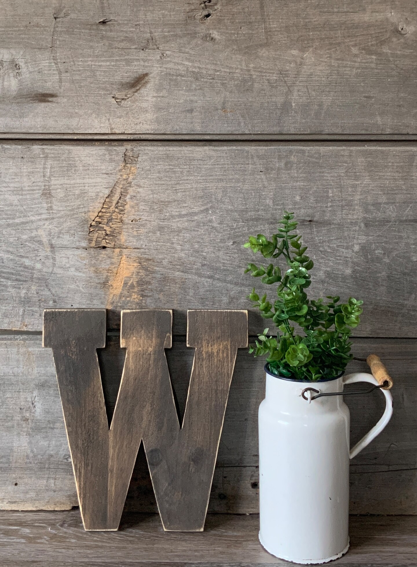 Barn Wood Letters or numbers measuring 12 inches tall, barn wood ...