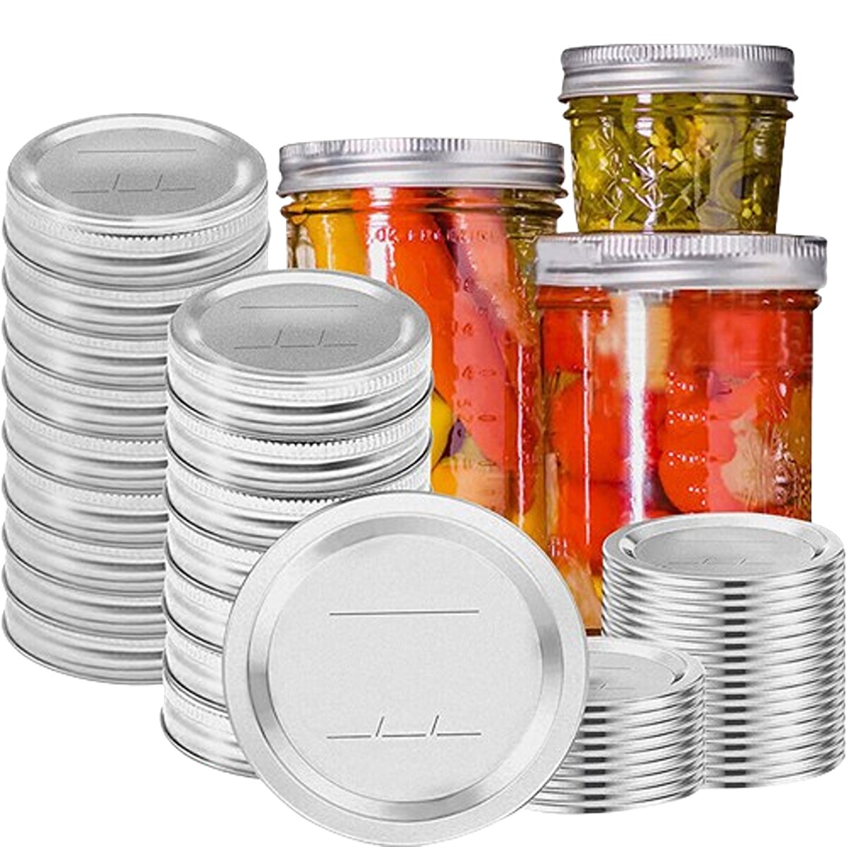 50 Pcs Large Food Storage Containers with Lids Airtight-85 OZ to Sauces  Box-Total 526OZ Stackable Kitchen Bowls Set Meal Prep Container-BPA Free  Leak