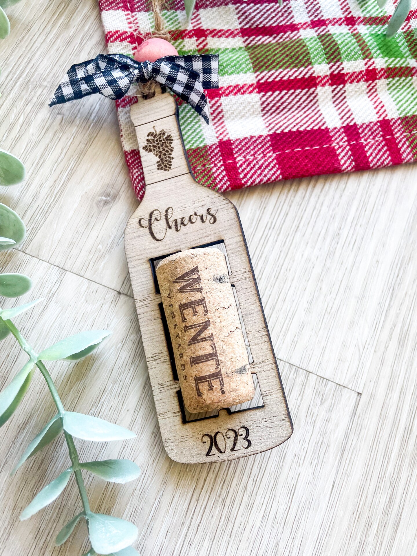 Wine Cork 2024 Ornament