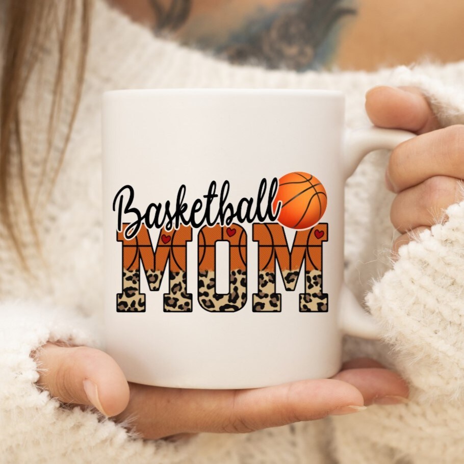 Custom Basketball Coffee Mug (Personalized)