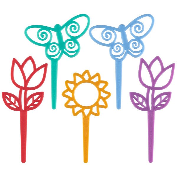 Springtime Assortment DecoPics&#xAE; Cupcake Decoration, 12ct