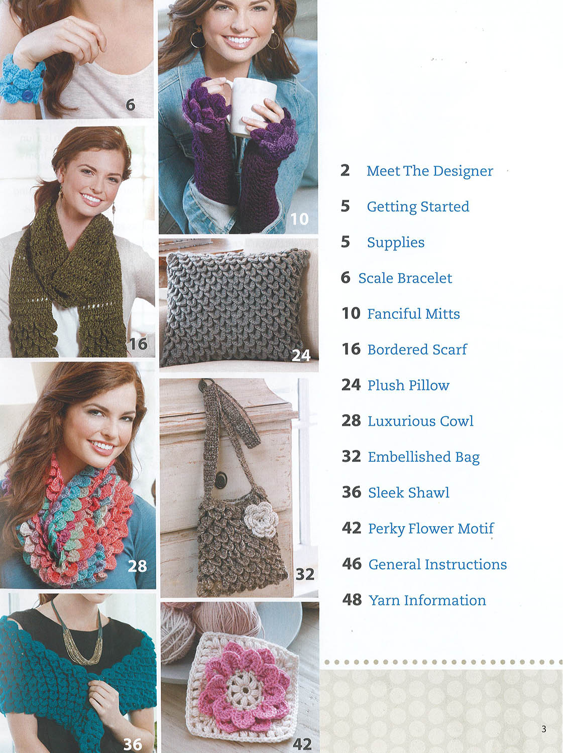 Leisure Arts Beg Guide Crocodile Stitch Crochet Book