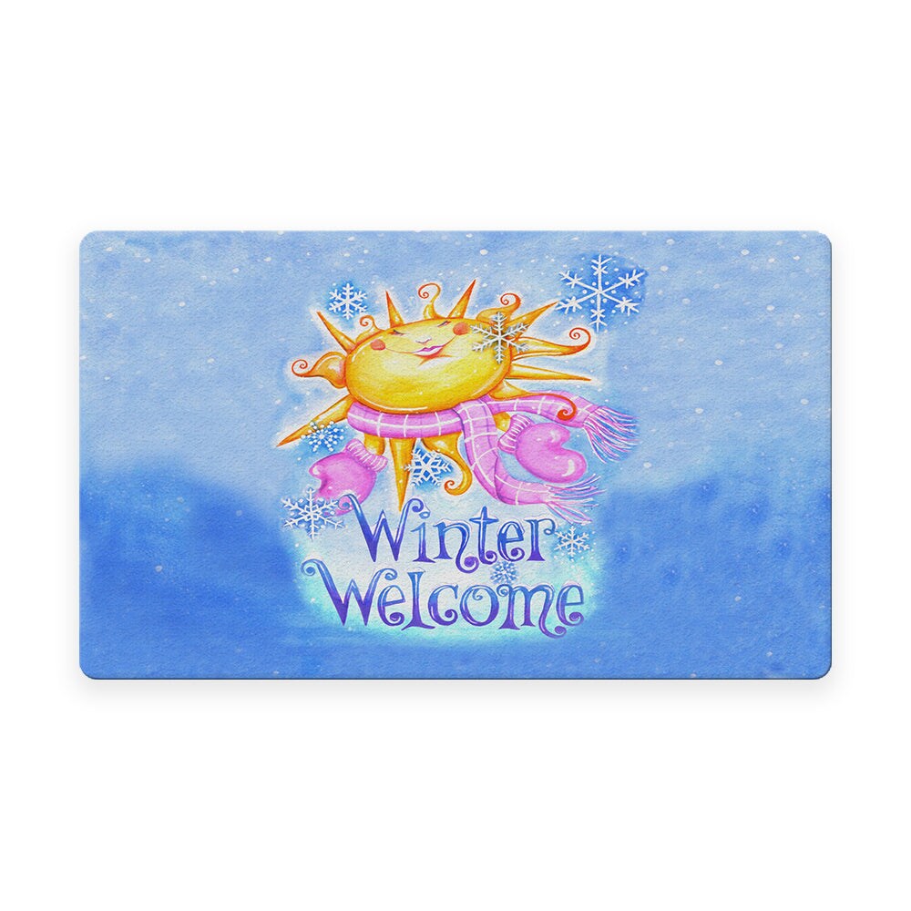 Winter Door Mat (18 x 30") Michaels