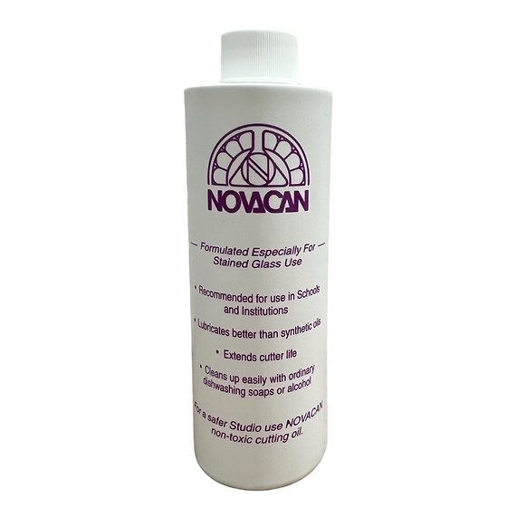 Novacan Non-Toxic Glass Cutting Oil, 8 oz. - Mosaic Tile Mania