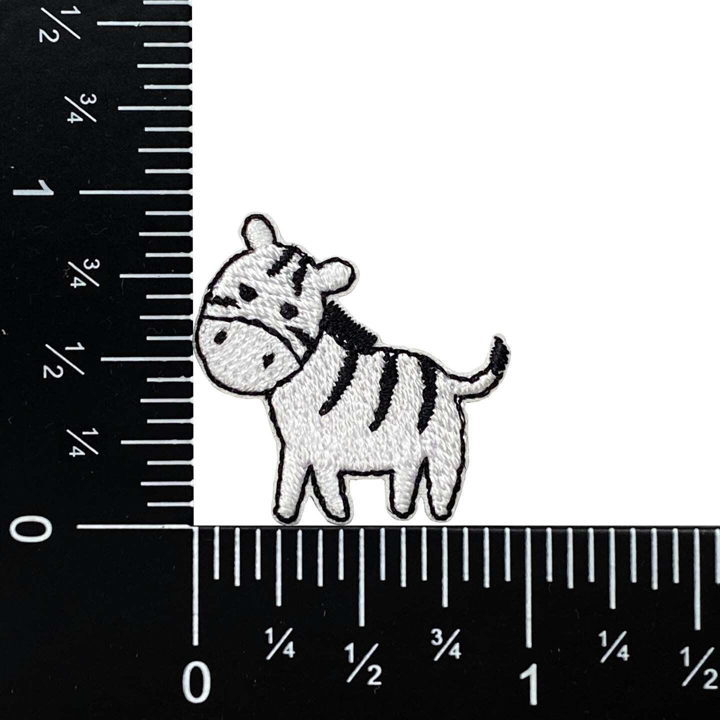 Mini Zebra, Animals, Embroidered, Iron on Patch