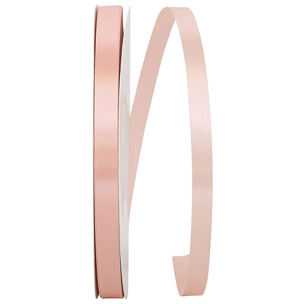 Florist Ribbons --- ⅜ inch x 100 yards --- Satin / Acetate Supreme Cooler Ribbon -- Mauve Color