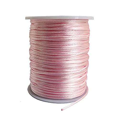 1.5mm Nylon Satin Cord Thread Beading String for Macrame Bracelets ...