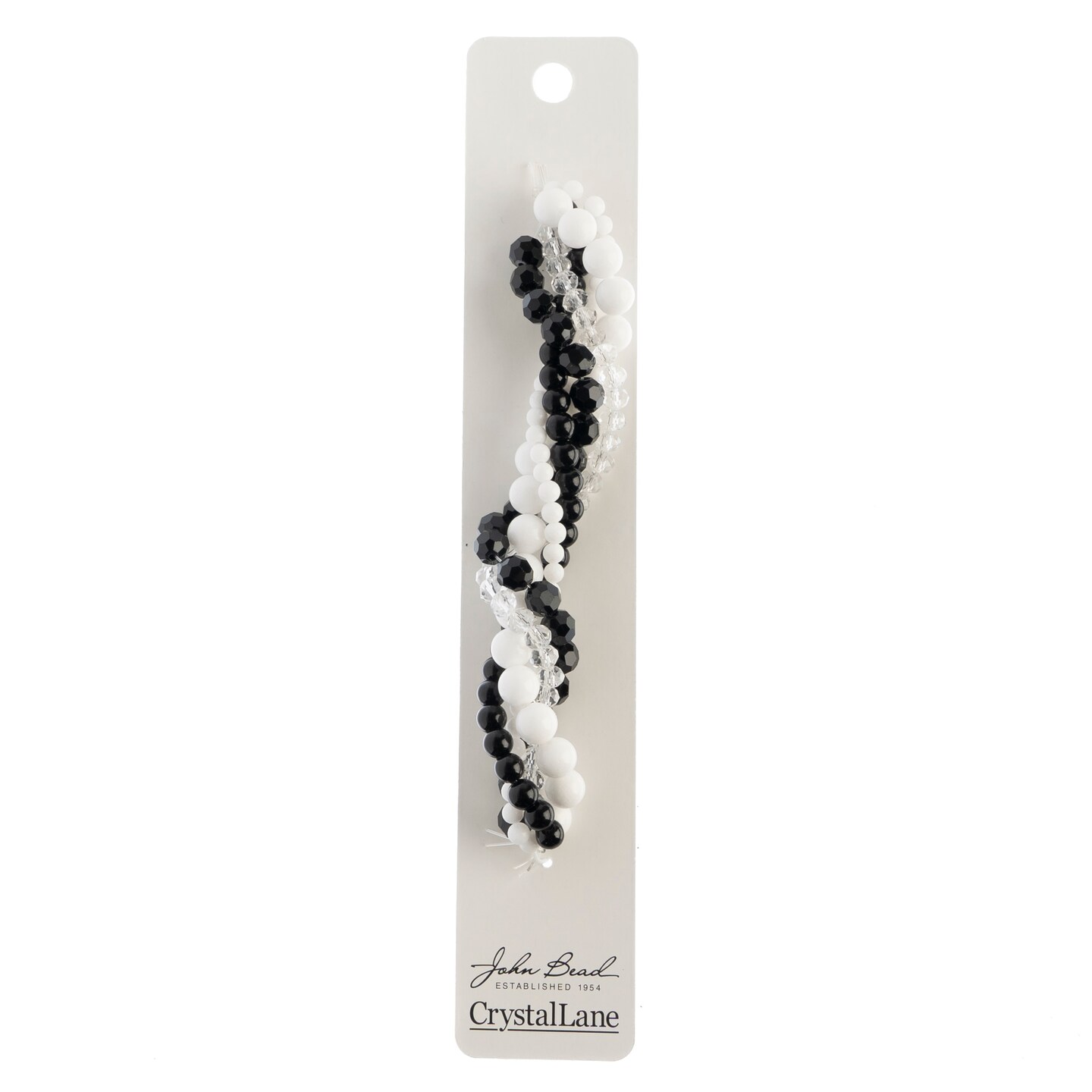 Crystal Lane DIY Tuberose Twisted Glass & Pearls Beads, 5 Strands