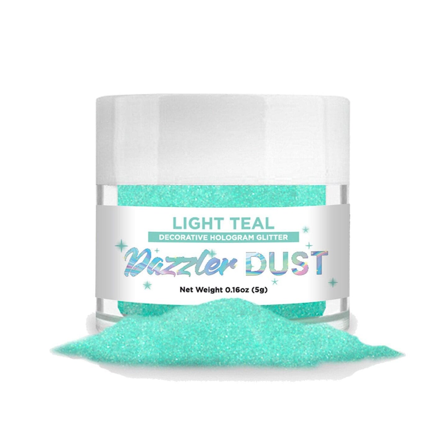 Light Teal Dazzler Dust&#xAE; 5 Gram Jar