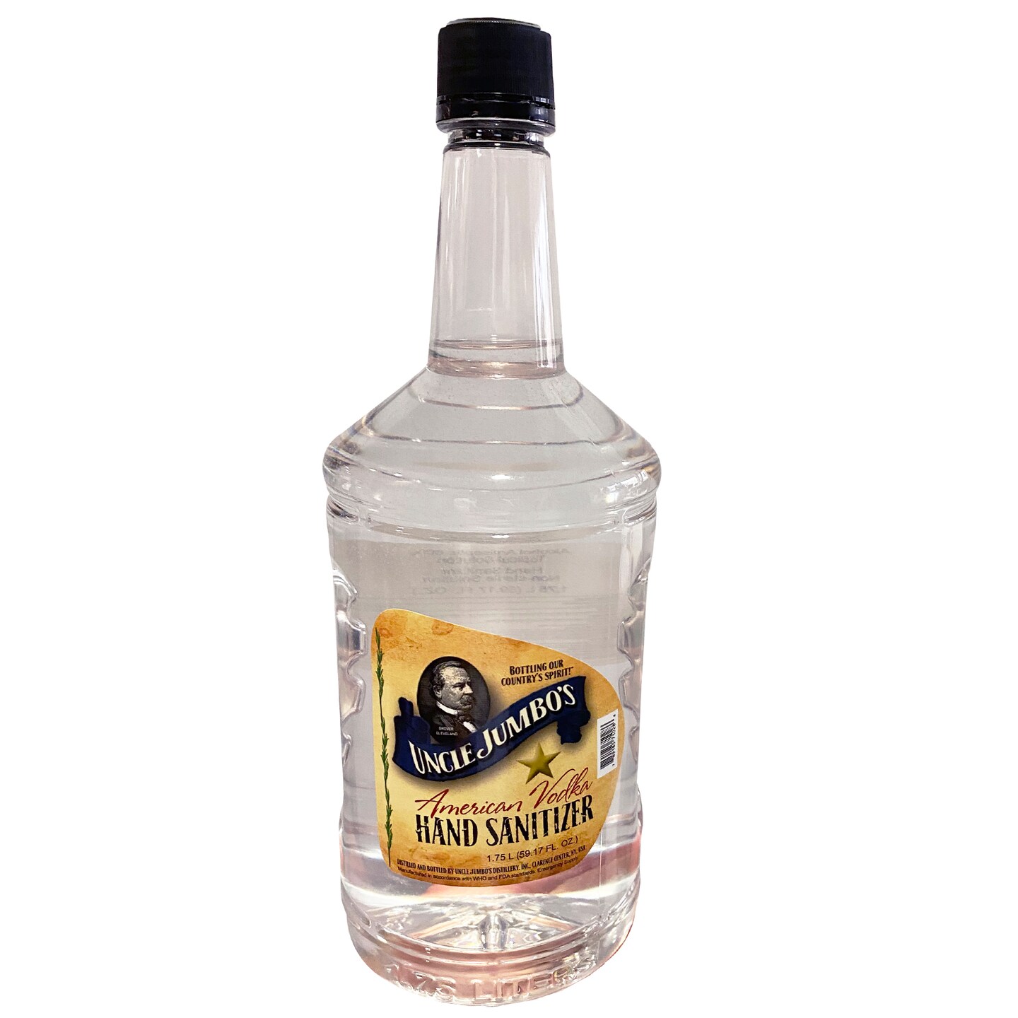 GCI Alcohol Antiseptic Hand Sanitizer Liquid Solution Refill 1.75 Liters