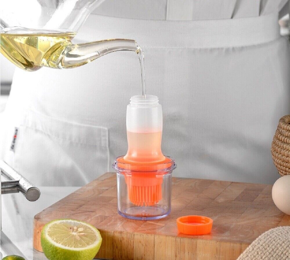 All-in-One Silicone Oil, Pastry, and Basting Brush for Baking