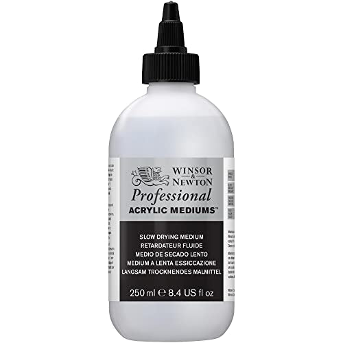 Professional Acrylic Medium, Slow Drying, 250ml (8.5-oz)