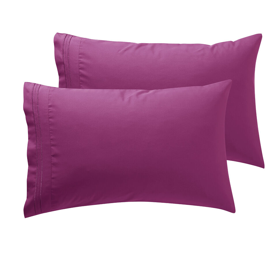 Pillow Case Set Standard King Pillowcase Set