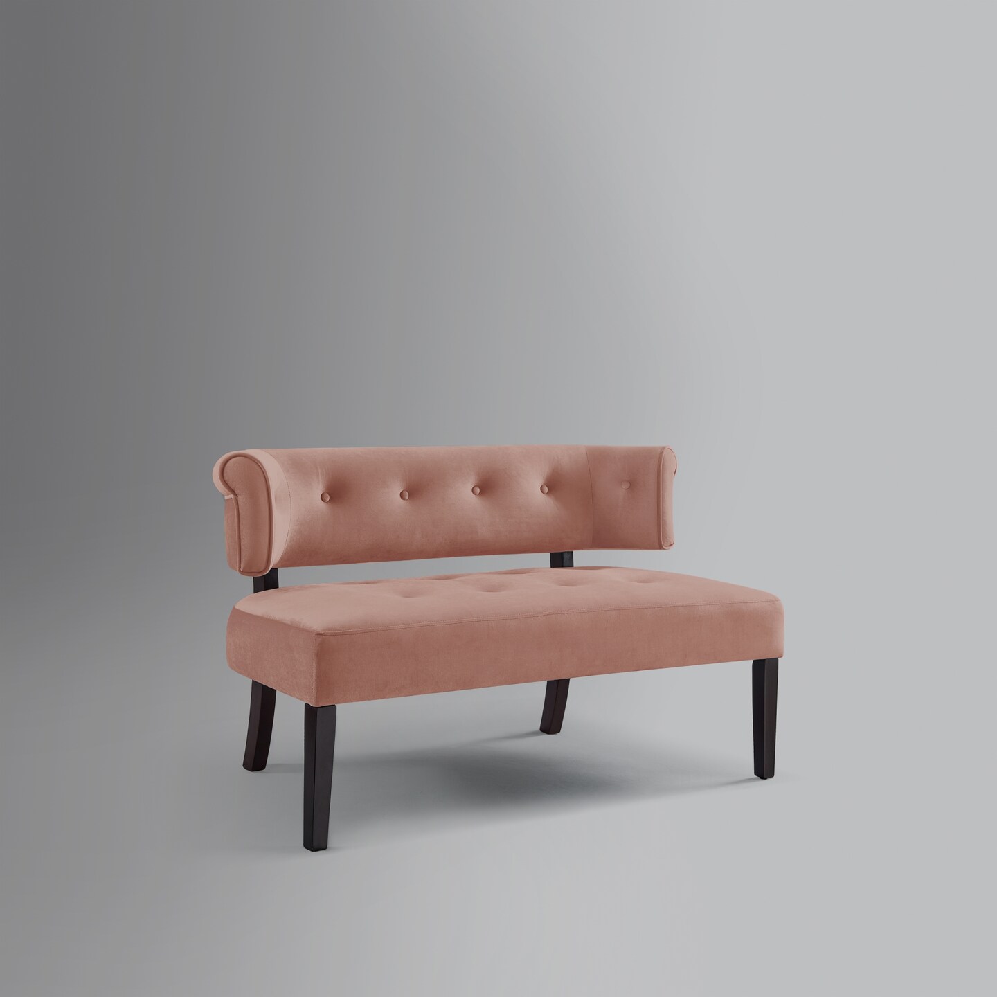 Mack Velvet/Linen Setee Bench