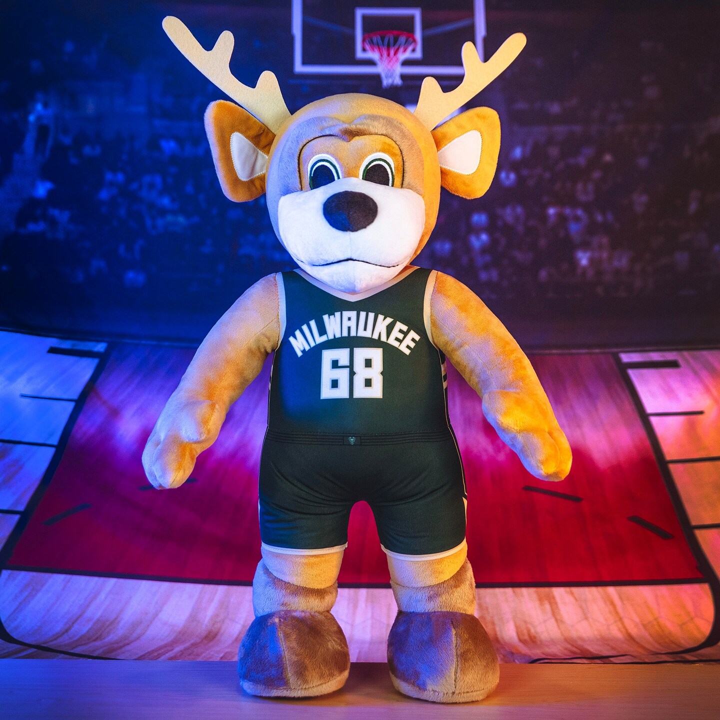 Bleacher Creatures Milwaukee Bucks Bango 20&#x22; Jumbo Mascot Plush Figure (Icon Uniform)