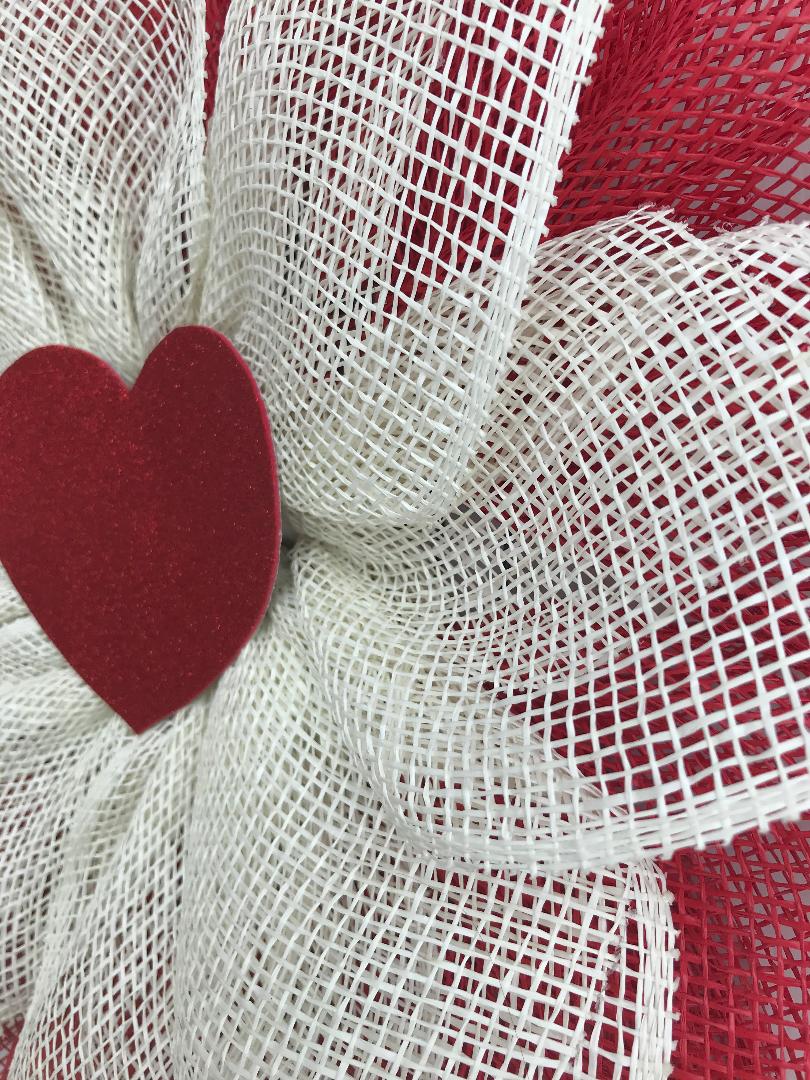 Valentine wreath, Mother's Day gift, Valentine gift, heart wreath