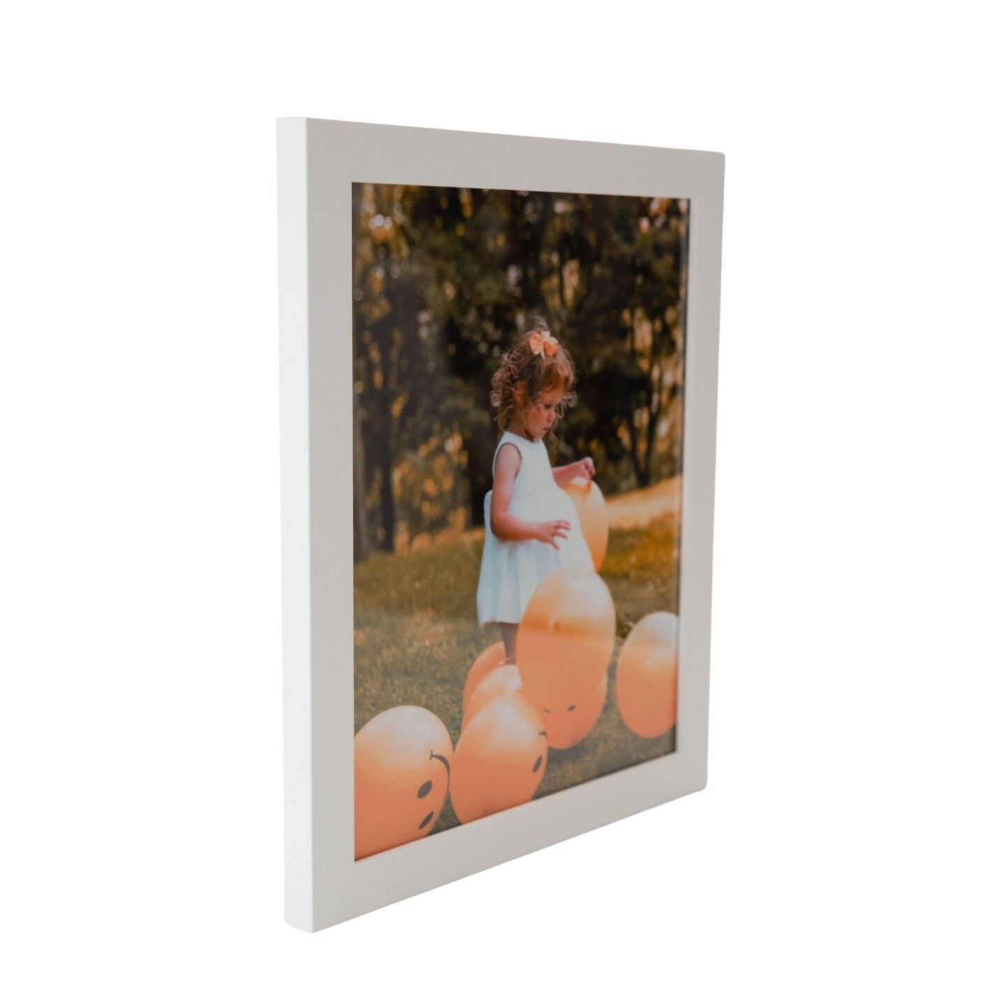 White picture frame, 28' x 39' in