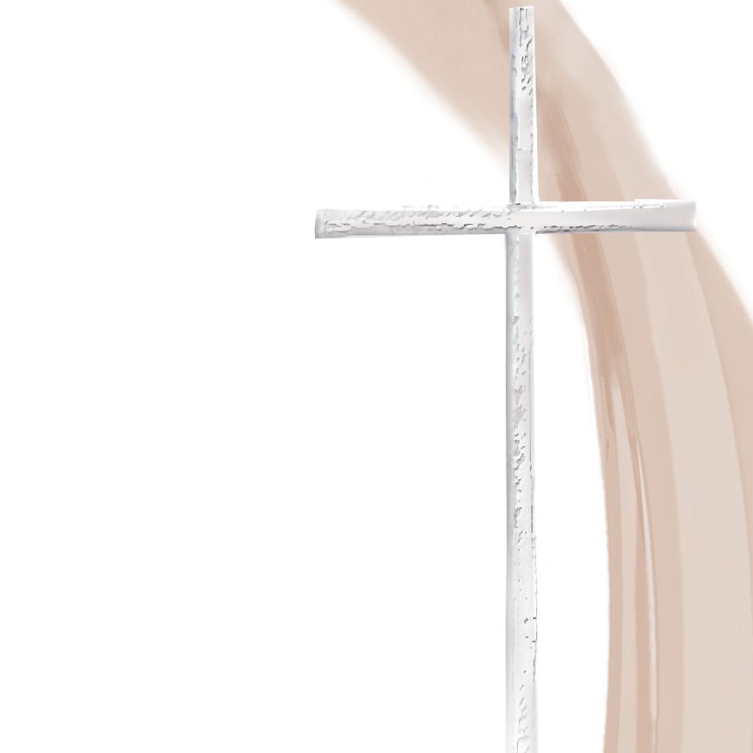 Great Papers! Swirls and Cross Religious Stationery Letterhead, Invitations and Announcements, Printer Friendly, 8.5"x11", 80 Pack