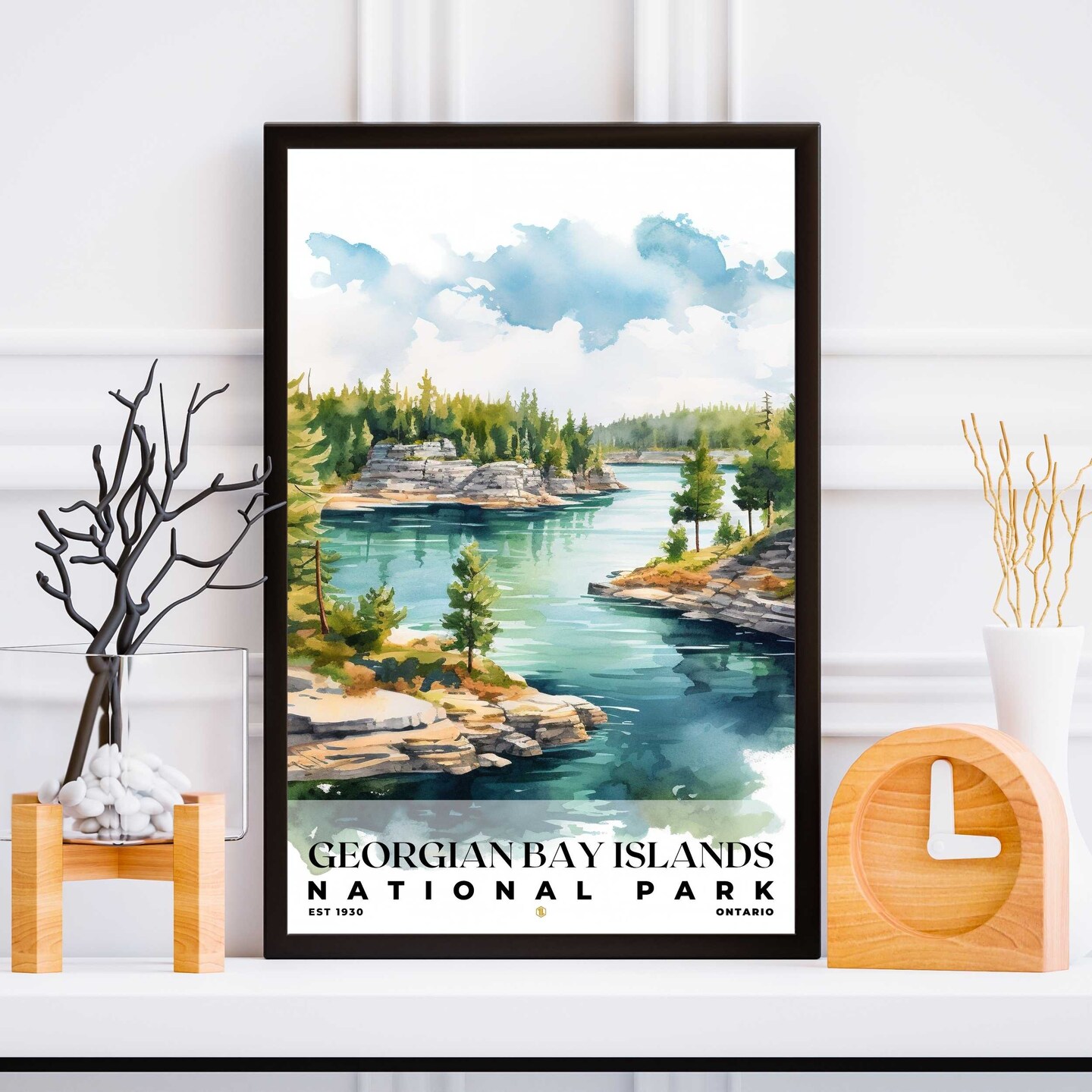 Georgian Bay Islands National Park Poster, Travel Print, Office Poster, Home Decor | S4 product 5