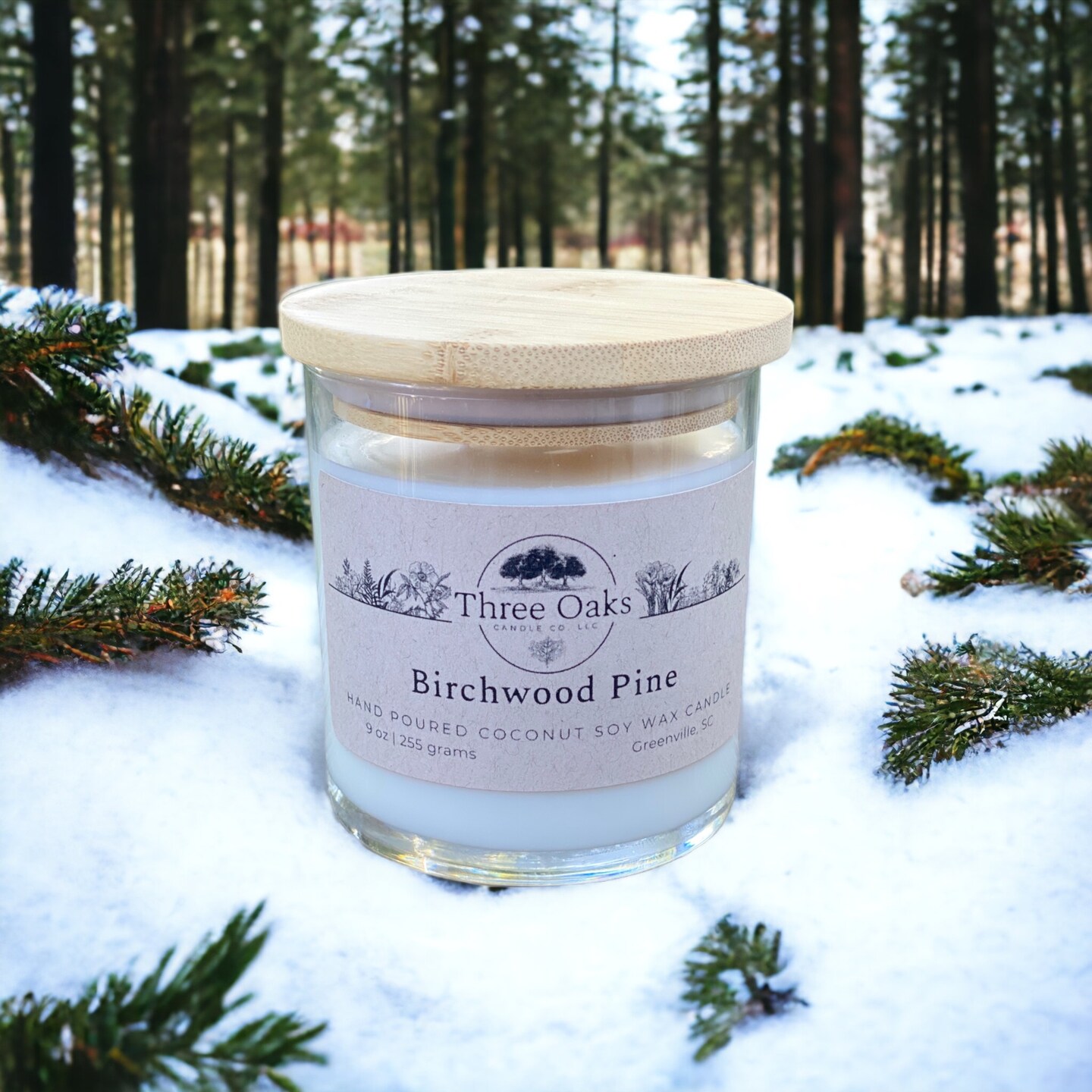 Forest-9oz CANDLE, COCONUT SOY