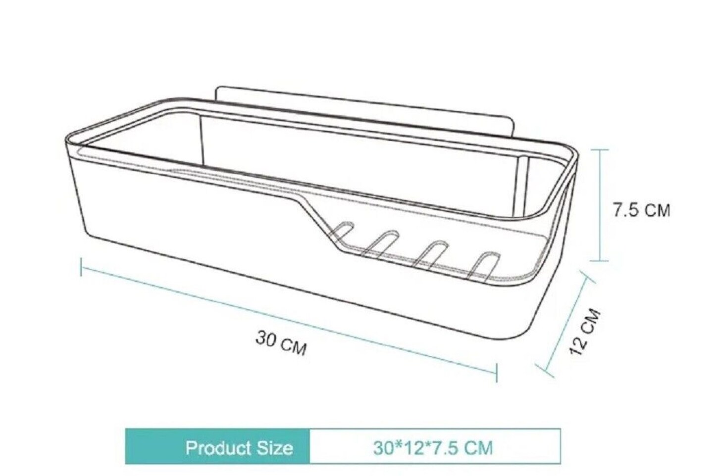 Kitcheniva Wall-Mounted Corner Shower Caddy