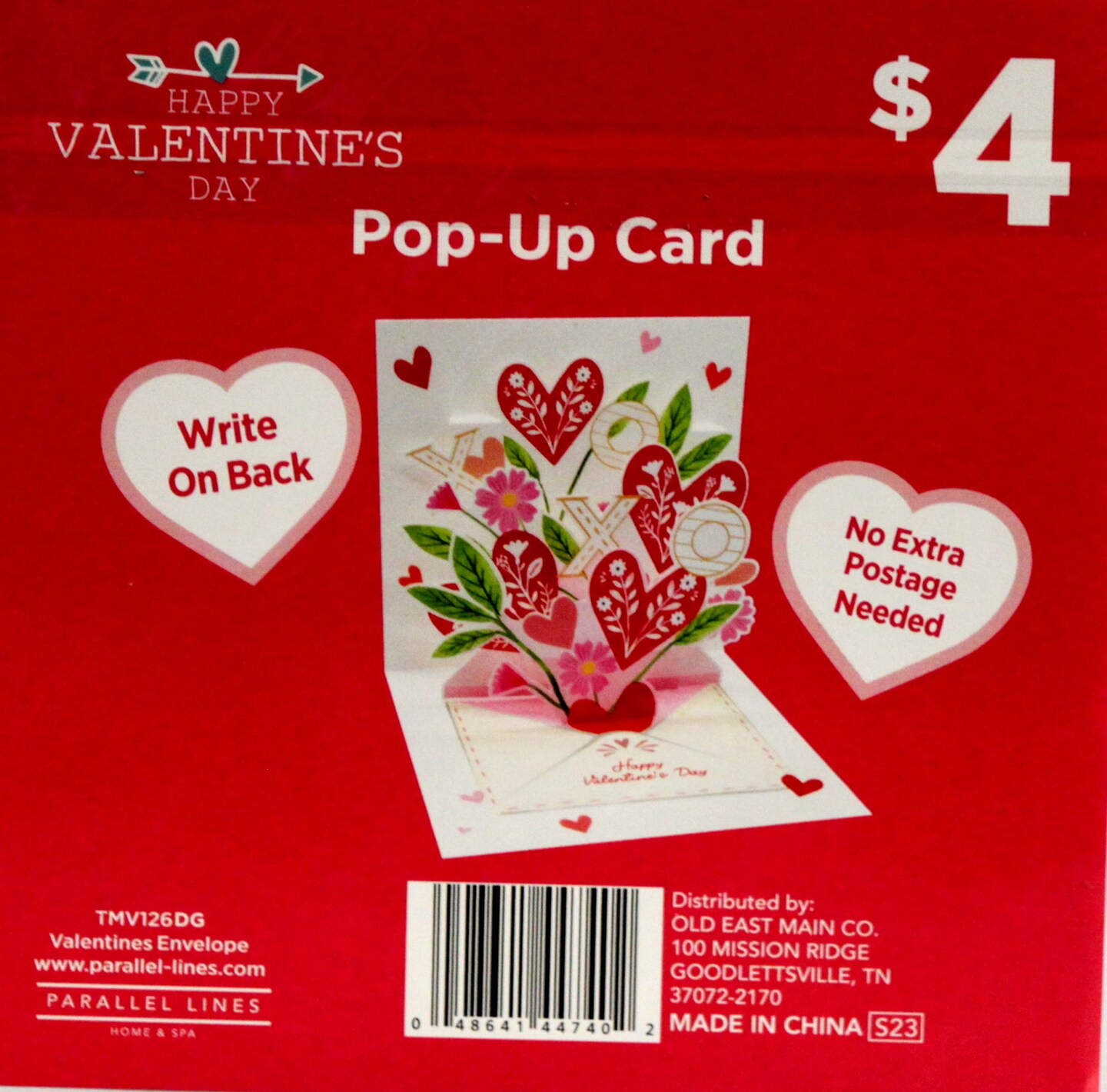 Happy Valentine&#x27;s Day Pop-Up Card