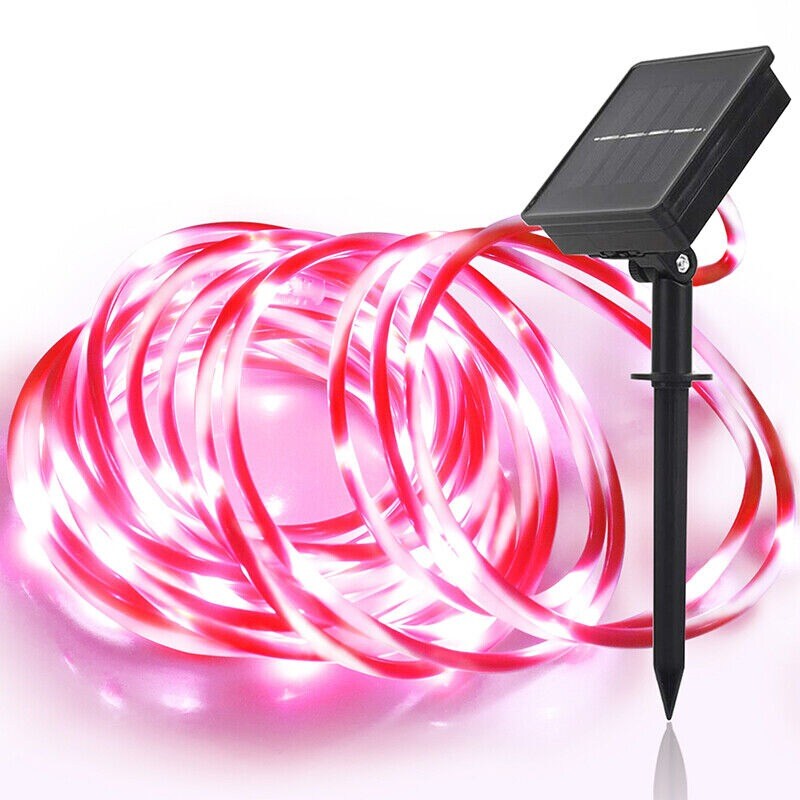 Solar LED Rope Fairy String Lights