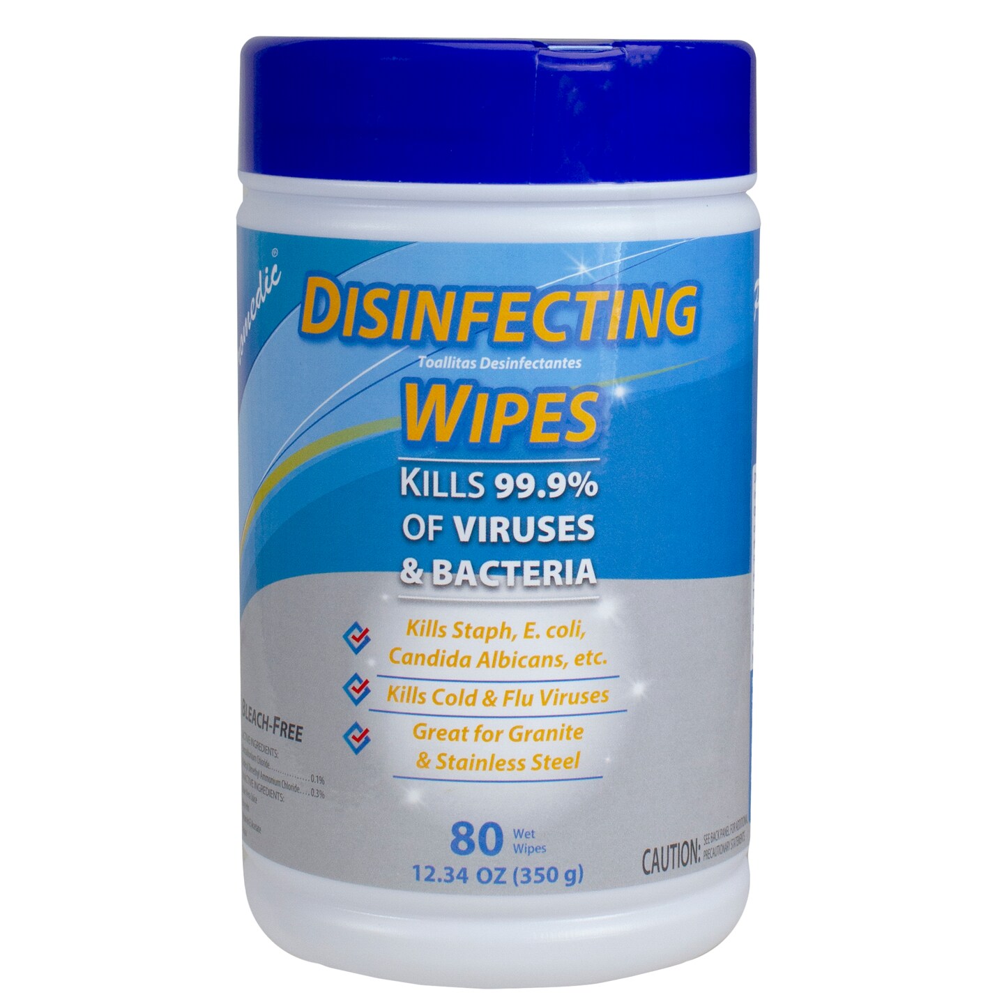 Northlight 80 Count Promedic Disinfecting Wet Wipes (Case of 24)
