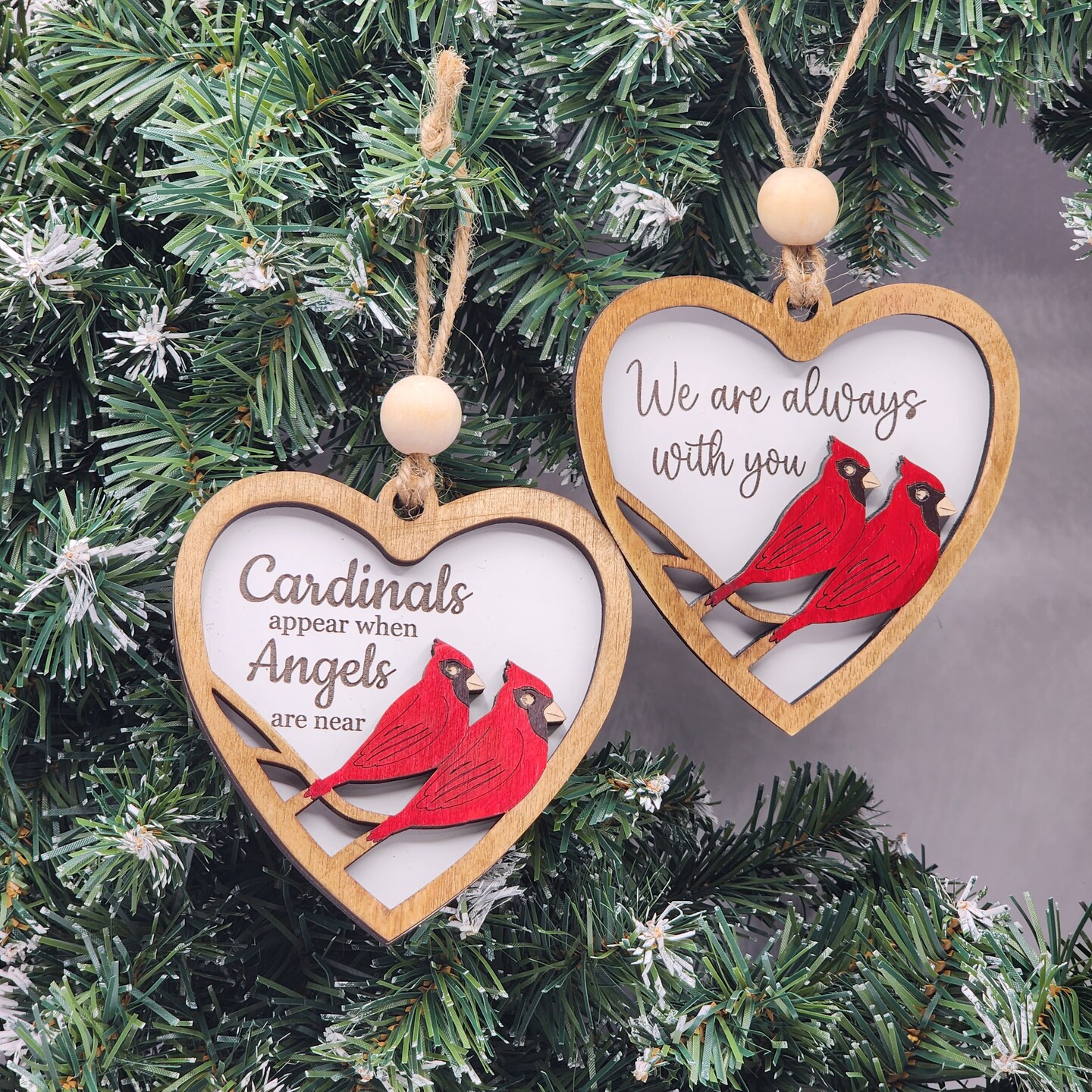 Michaels sale wooden ornaments