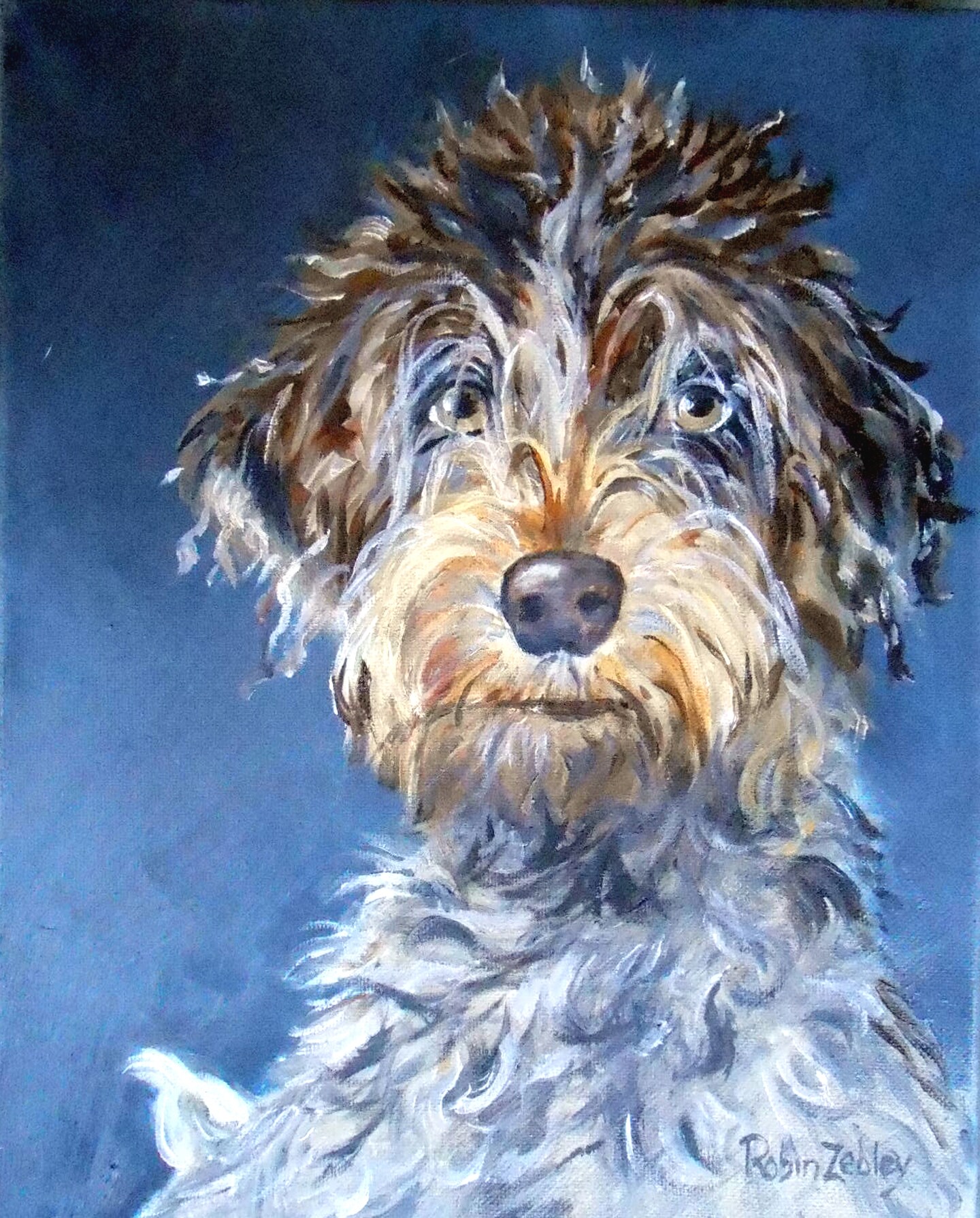 Custom Pet Portrait Oil Painting 261040630551494656