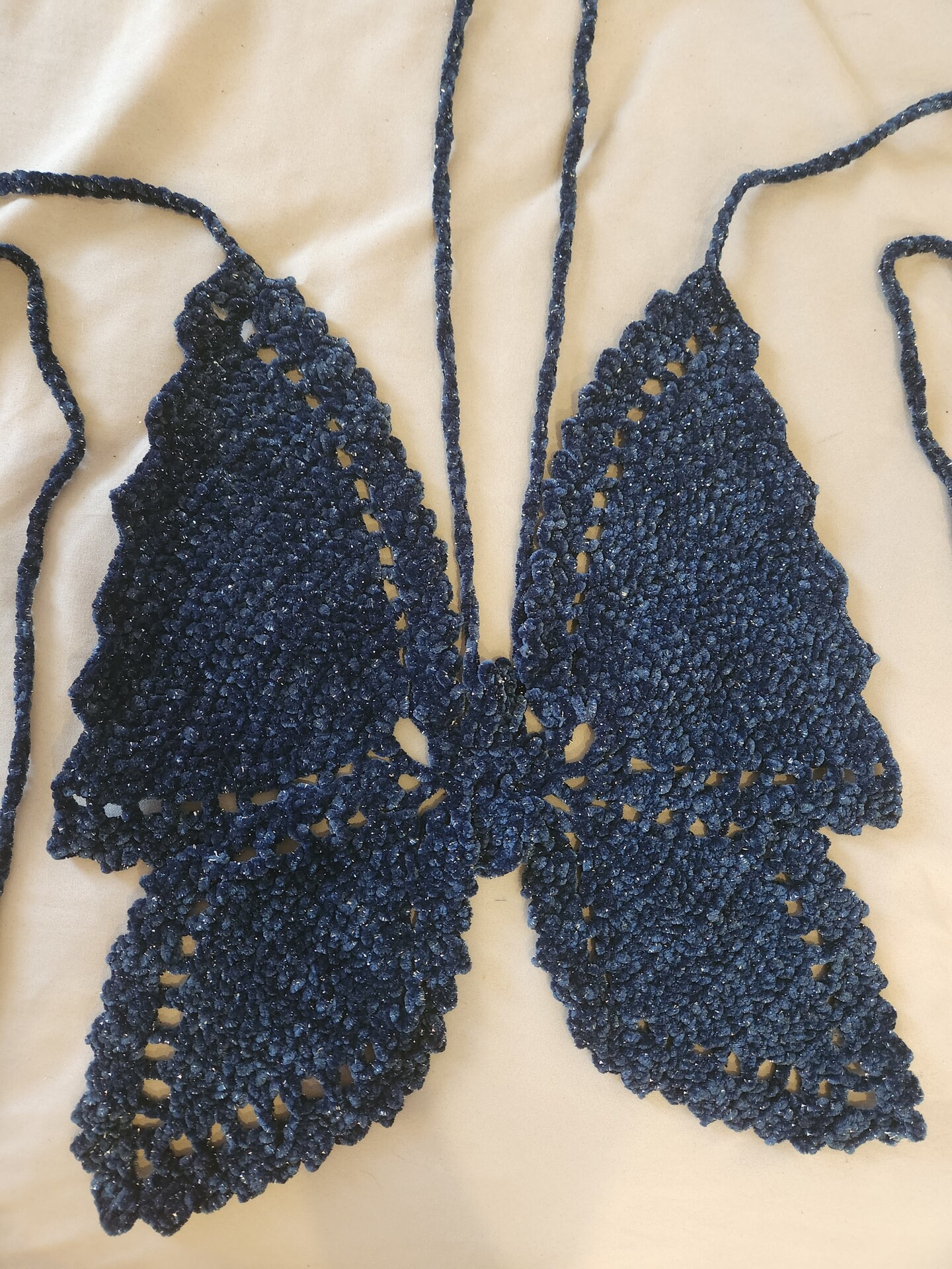 FREE PATTERN: Crochet Butterfly Top