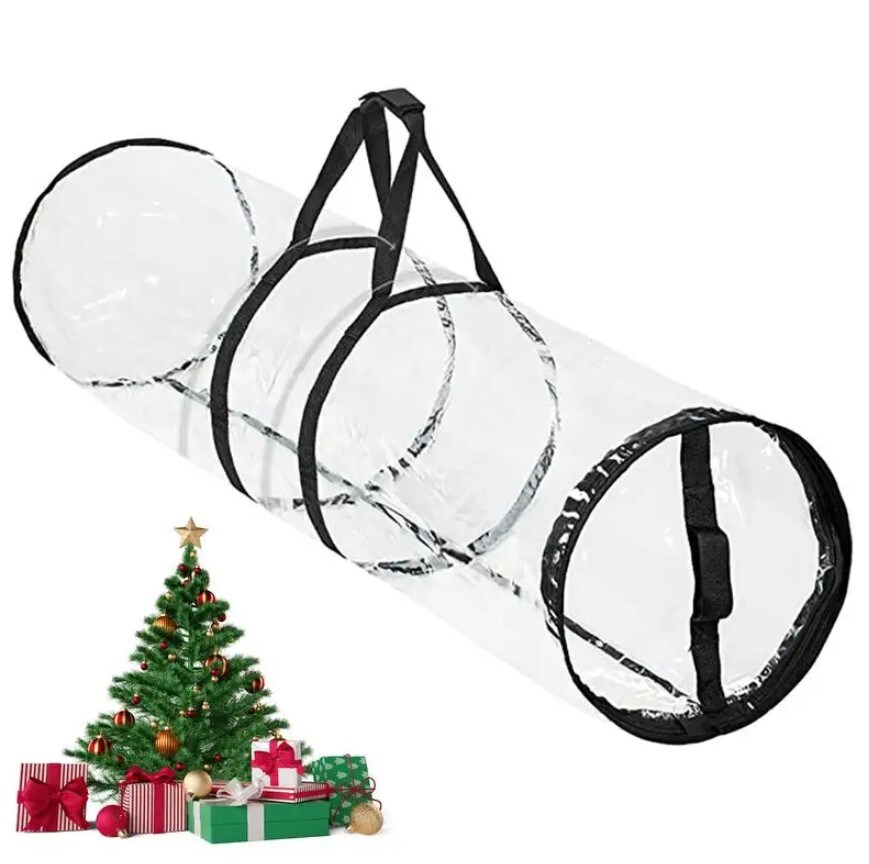 Long Wrapping Paper Storage Bag Christmas Gift Wrap Organizer