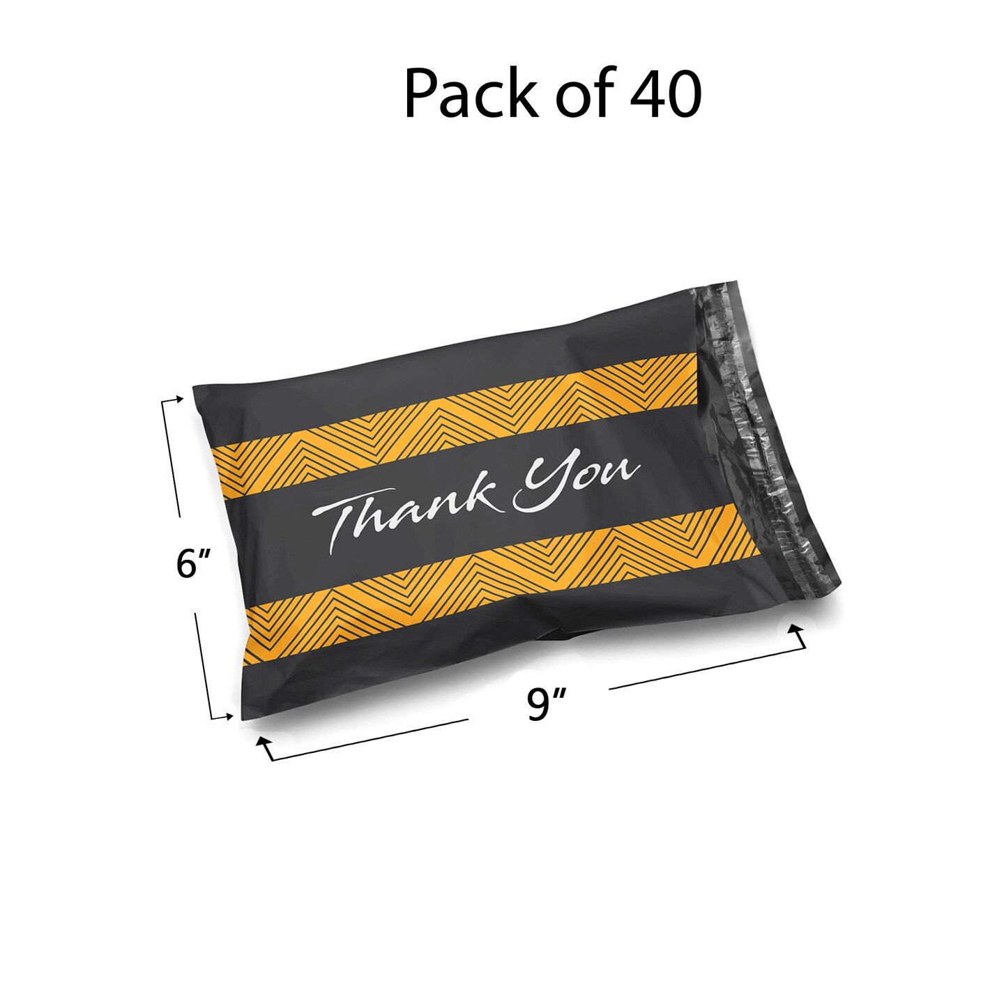 Poly Mailer Envelopes - 6 x 9 Multi Design Weight - 0.25 to 1 pound