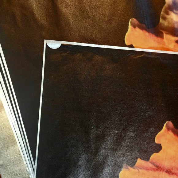 Night Flower Ruby Red - Art paper for Decoupage and Mixed Media by Painting Lady Designs