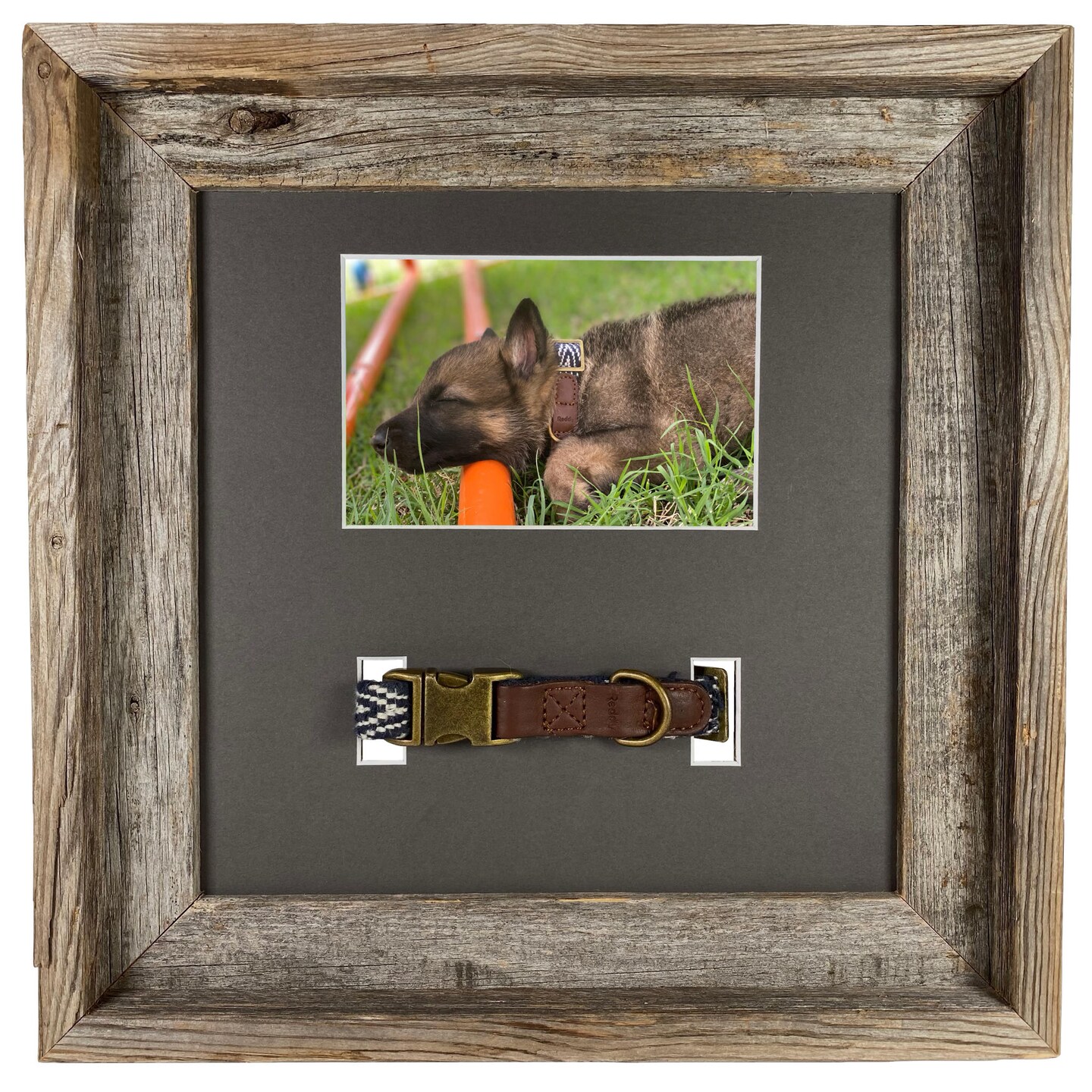 Rustic Farmhouse Pet Series Reclaimed Memorial Wood Picture Frame
