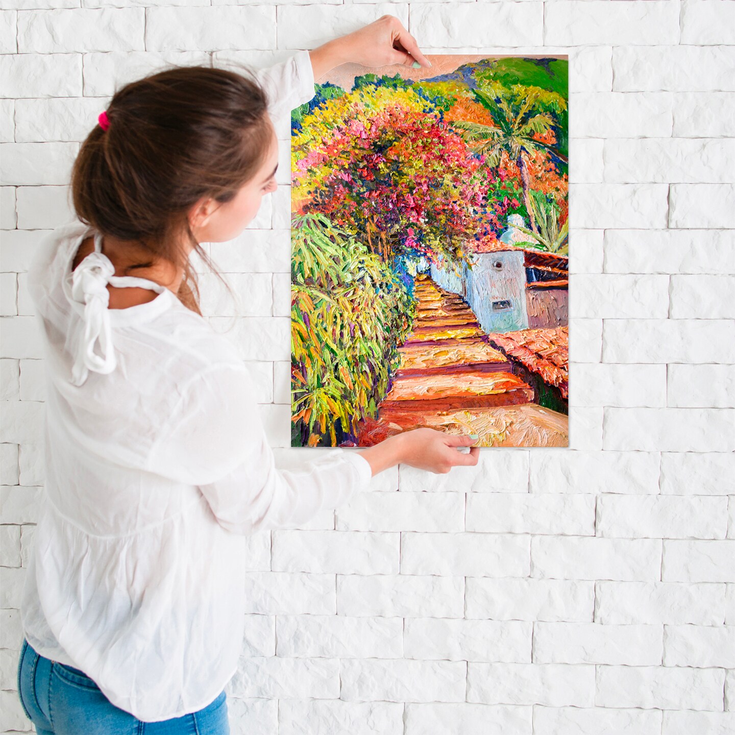 Tropical Garden by Suren Nersisyan  Poster - Americanflat